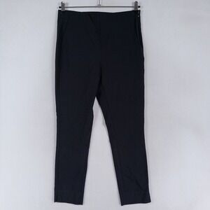 Who What Wear Pants Womens 14 Black Stretch Ankle Career Minimalist Office
